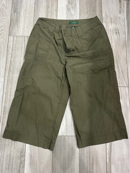 Lauren Ralph Lauren Pants - Lauren Ralph Lauren Petite Olive Green Capri Pants Size 14P